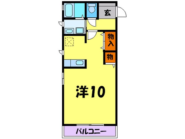 ドリ－ム北口の物件間取画像